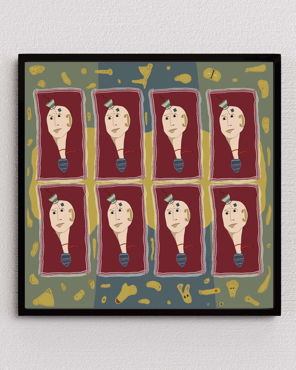 Berfu Koral - Telephone fine art baskı