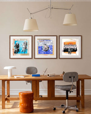 İpek Kerse - Collage Party fine art baskı