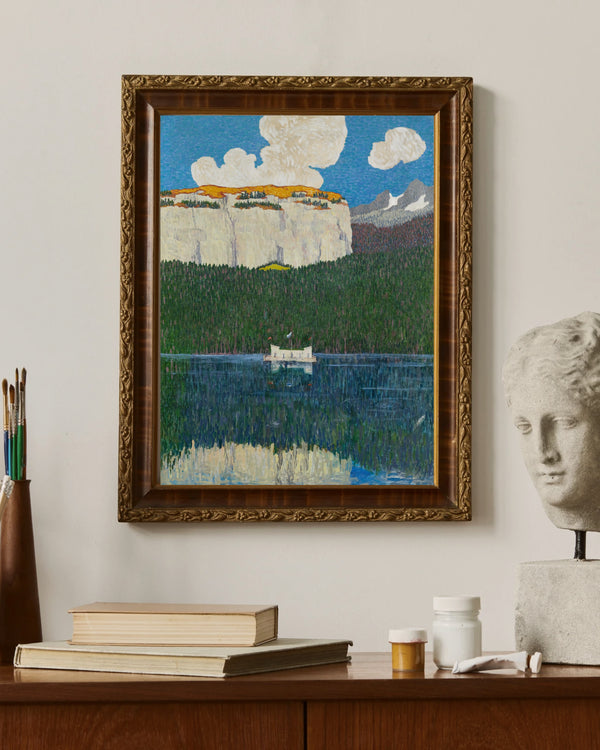 Giovanni Giacometti - Flims Panoraması