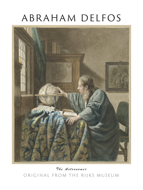 Abraham Delfos-Gökbilimci fineart baskı