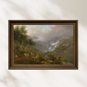 Abraham Teerlink - Tivoli’ de Çağlayanlar Poster