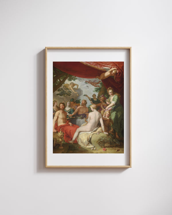 Abraham Bloemaert - Peleus ile Thetis’in Düğününde Tanrıların Şöleni