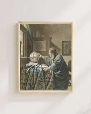 Abraham Delfos - Gökbilimci fine art baskı