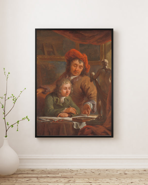 Abraham van Strij-The Drawing Lesson