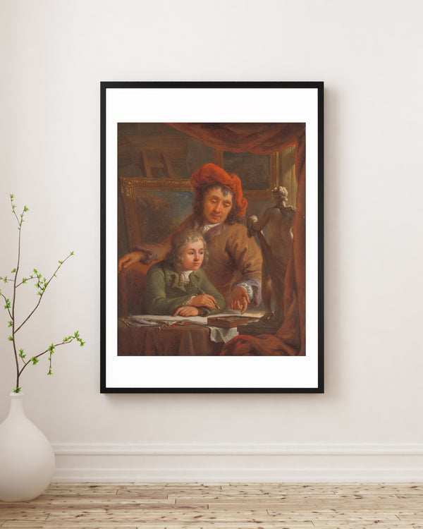 Abraham van Strij-The Drawing Lesson