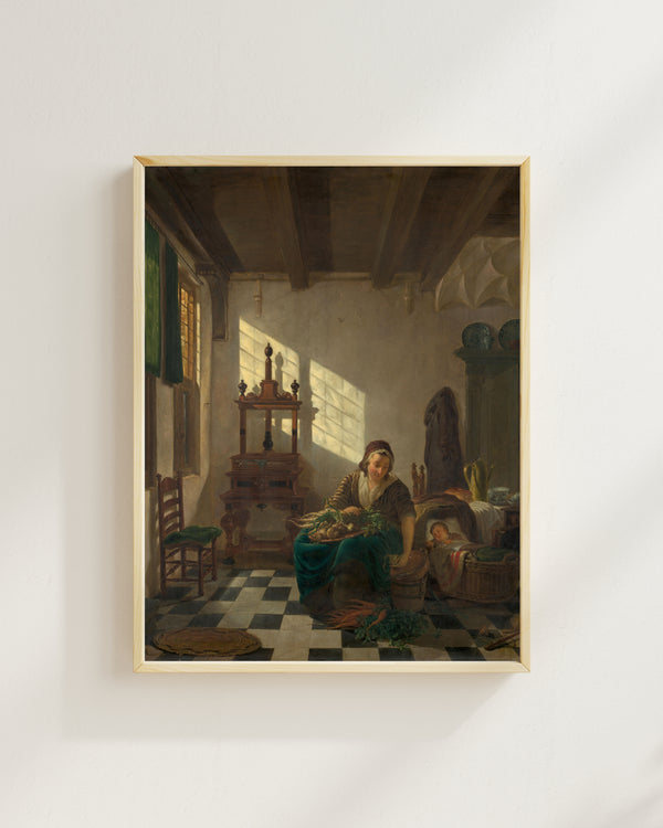 Abraham van Strij - Ev Kadını