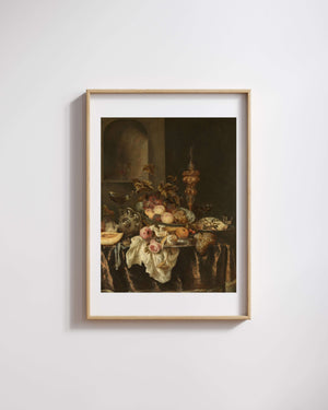 Abraham van Beijeren - Natürmort Fine Art Baskı
