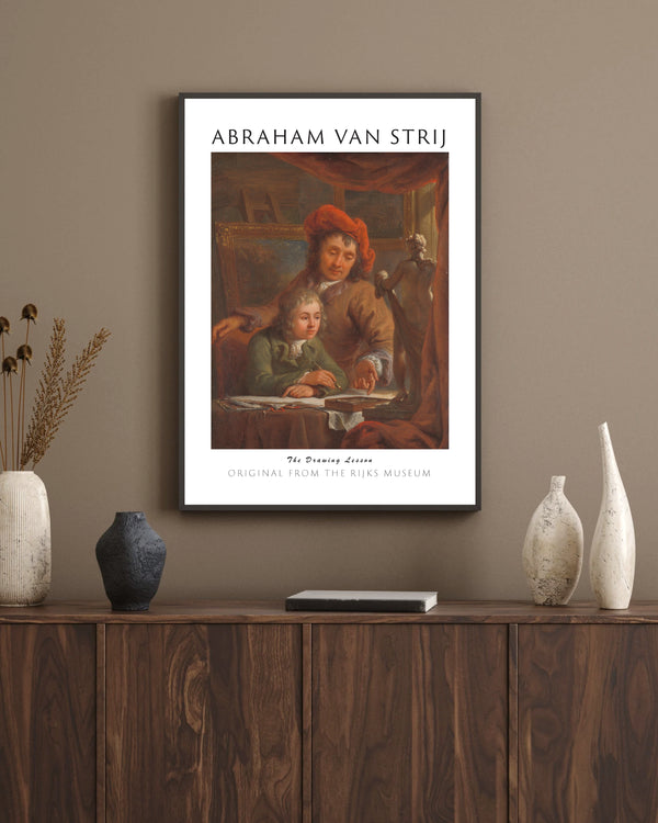 Abraham van Strij-Resim Dersi çerçeve