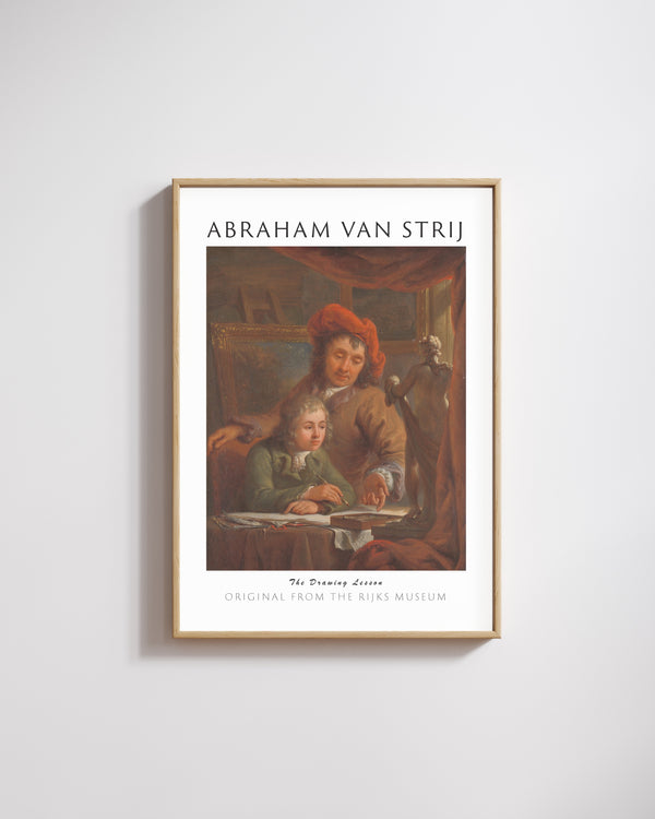 Abraham van Strij-Resim Dersi poster