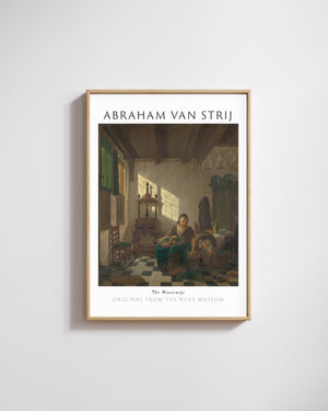 Abraham van Strij-Ev Kadını poster