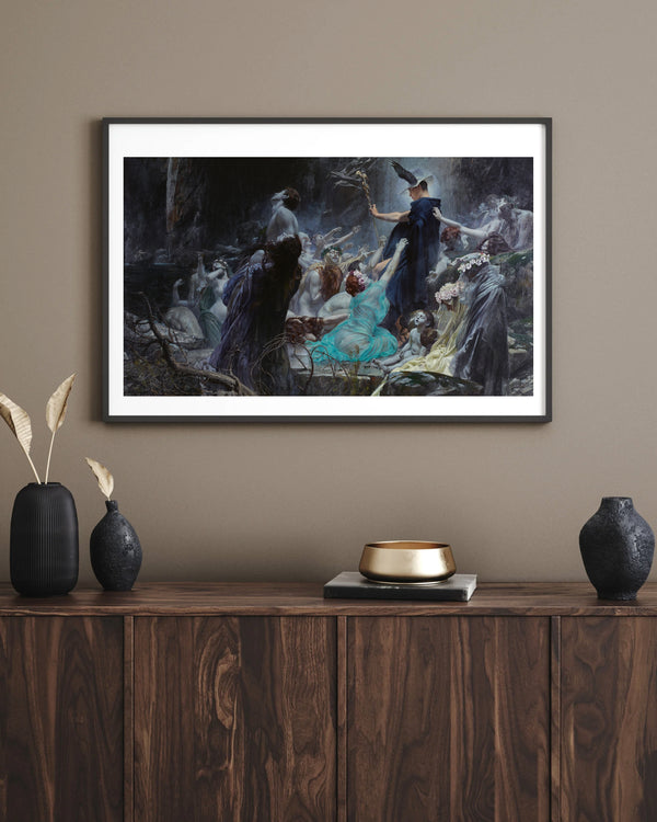 Adolf Hirémy-Hirschl -Acheron Nehri’ndeki Ruhlar