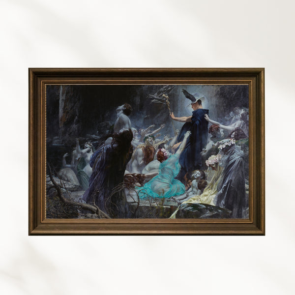 Adolf Hirémy-Hirschl -Acheron Nehri’ndeki Ruhlar