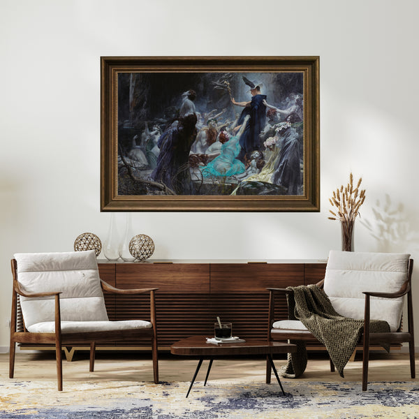 Adolf Hirémy-Hirschl -Acheron Nehri’ndeki Ruhlar