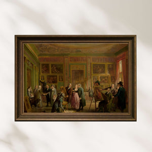 Adriaan de Lelie - Josephus Augustinus Brentano’nun Sanat Galerisi Poster