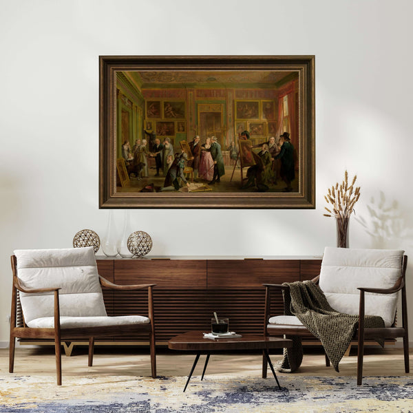 Adriaan de Lelie - Josephus Augustinus Brentano’nun Sanat Galerisi Çerçeve