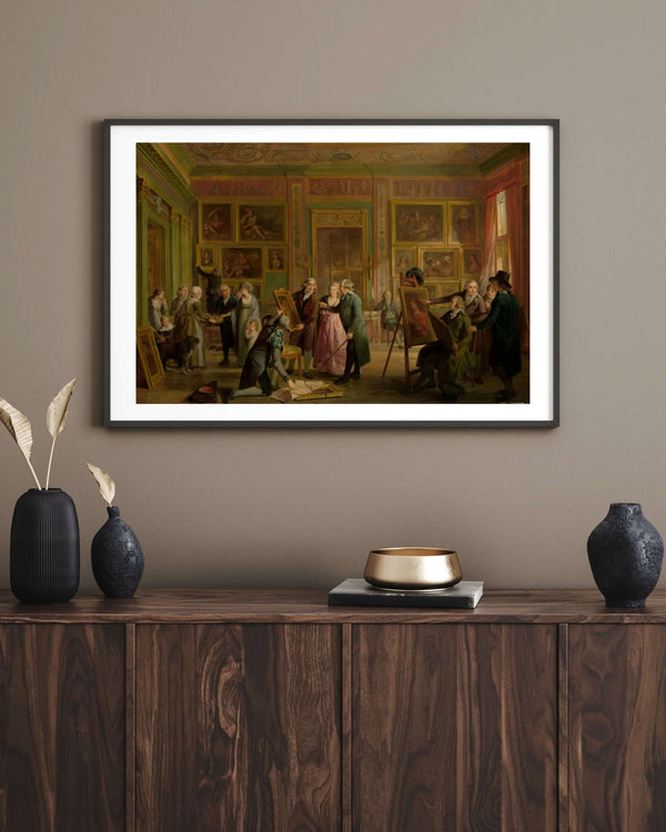 Adriaan de Lelie - Josephus Augustinus Brentano’nun Sanat Galerisi Fine Art Baskı