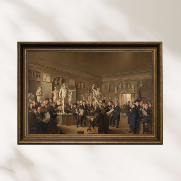 Adriaan de Lelie - Felix Meritis Cemiyeti’nin Heykel Galerisi Poster