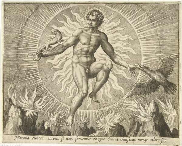 Adriaen Collaert - Havai Fişek fine art baskı