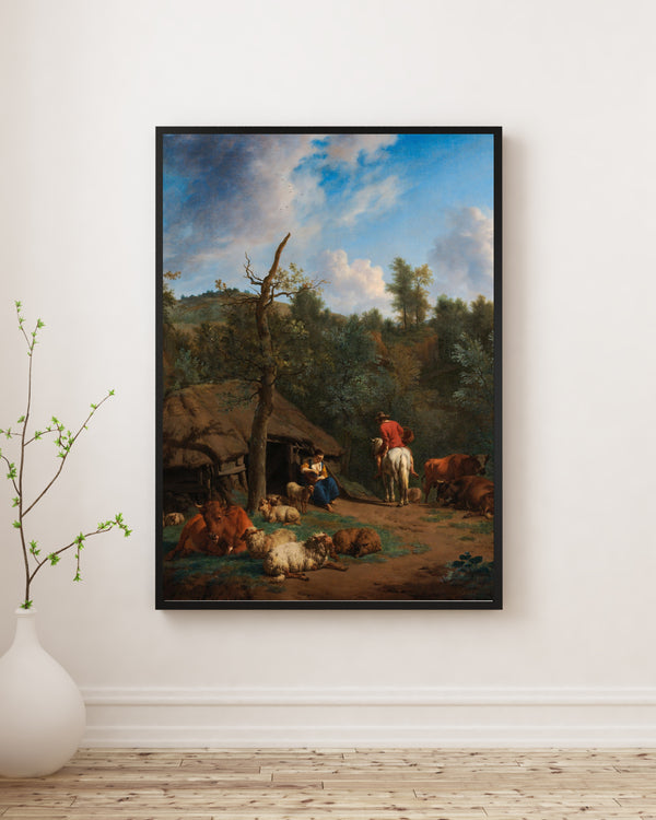 Adriaen van de Velde-The Hut