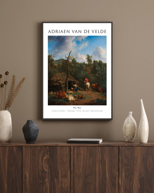 Adriaen van de Velde-Kulübe çerçeve