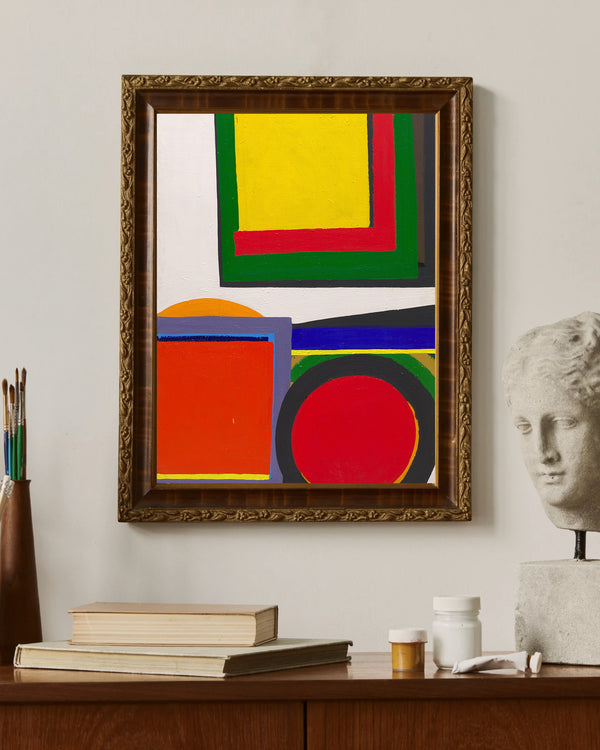 Al Held - İsimsiz Y çerçeve