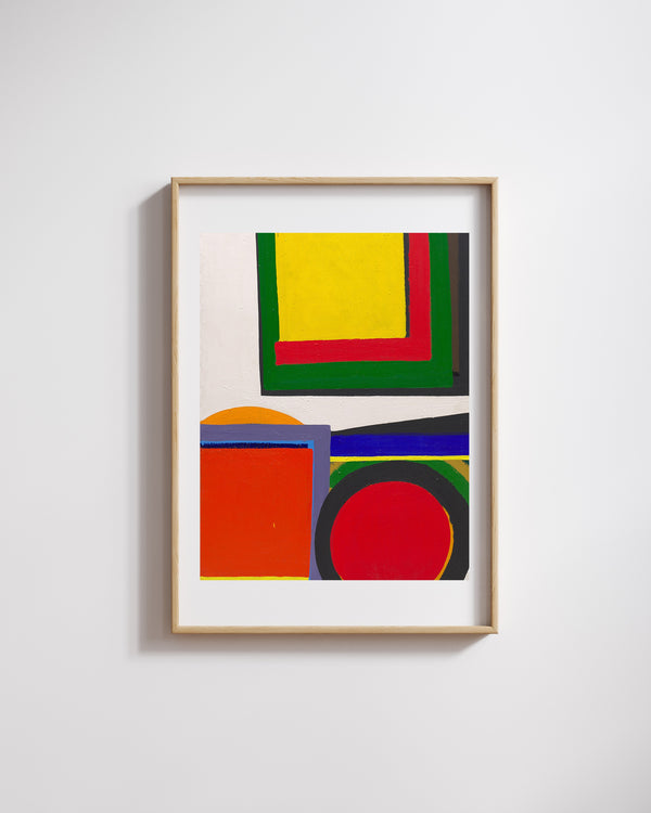 Al Held - İsimsiz Y fine art baskı