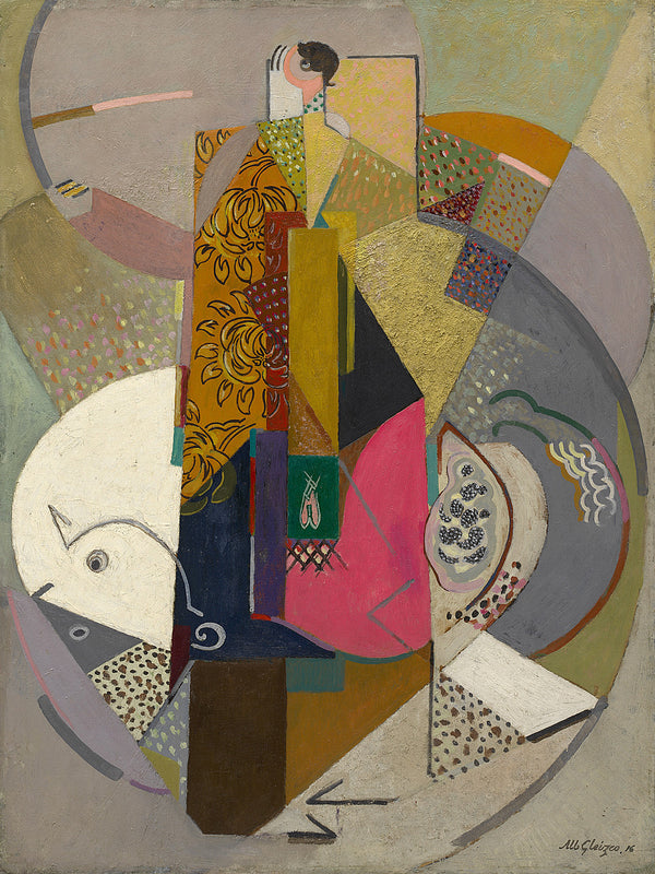 Albert Gleizes - Sirk Binicisi tablo