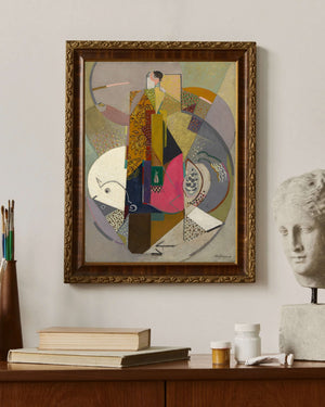 Albert Gleizes - Sirk Binicisi çerçeve