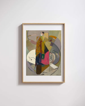 Albert Gleizes - Sirk Binicisi fine art baskı