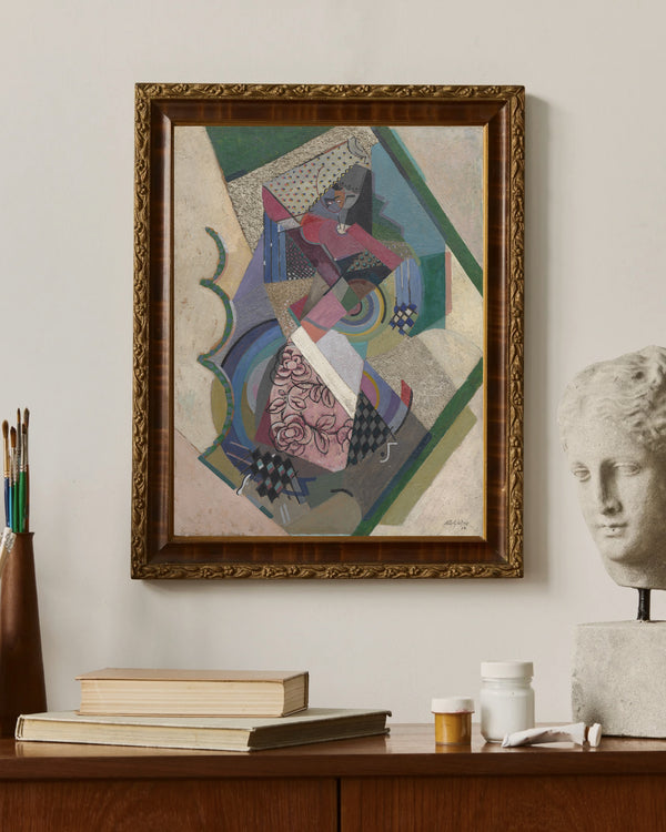 Albert Gleizes - İspanyol Dansçı çerçeve