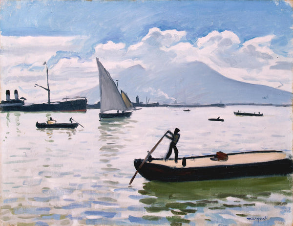 Albert Marquet - Napoli Körfezi tablo