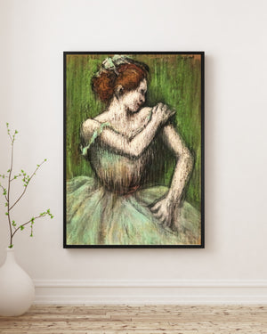 Edgar Degas - Dansçı fine art baskı