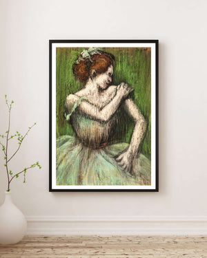 Edgar Degas - Dansçı fine art baskı