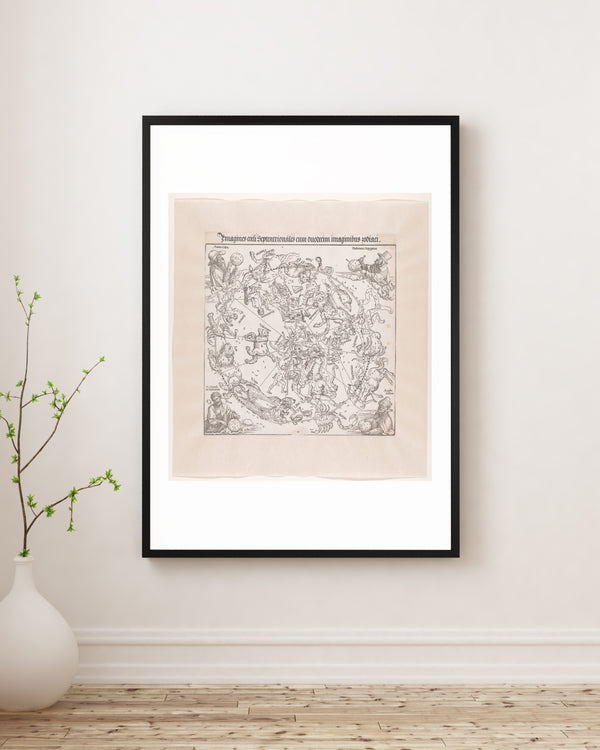 Albrecht Dürer - Kuzey Yarımküre Gökyüzü Haritası