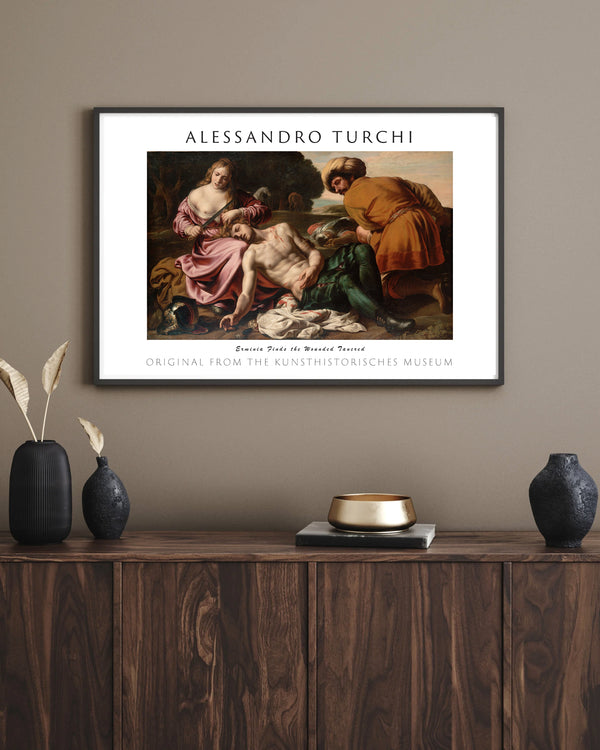 Alessandro Turchi L’Orbetto - Erminia Yaralı Tancred’i Buluyor çerçeve