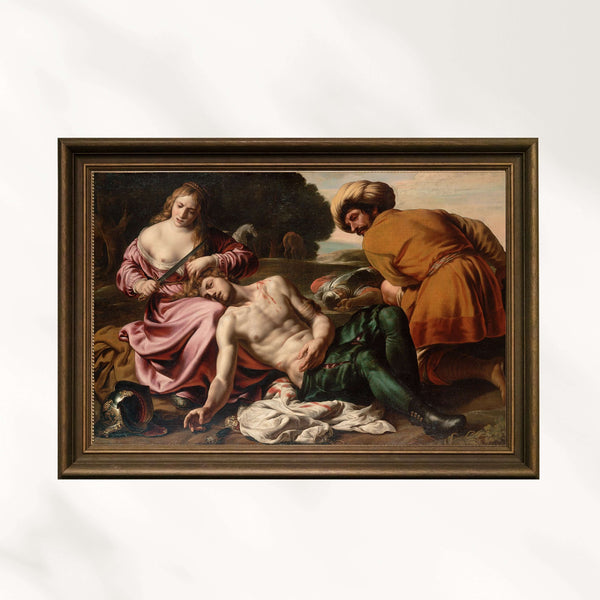 Alessandro Turchi L’Orbetto - Erminia Yaralı Tancred’i Buluyor