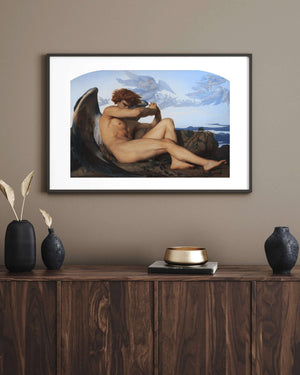 Alexandre Cabanel - Düşmüş Melek fine art baskı