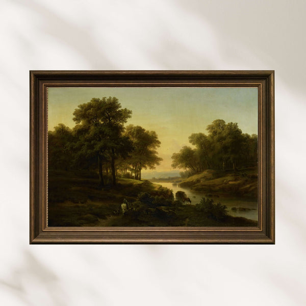 Alexandre Calame - Manzara Poster