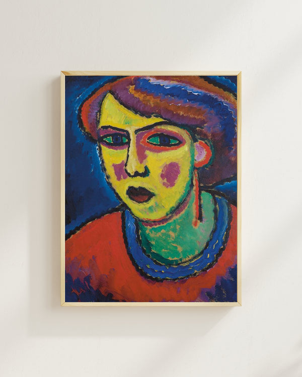 Alexej von Jawlensky - Sarışın Kadın