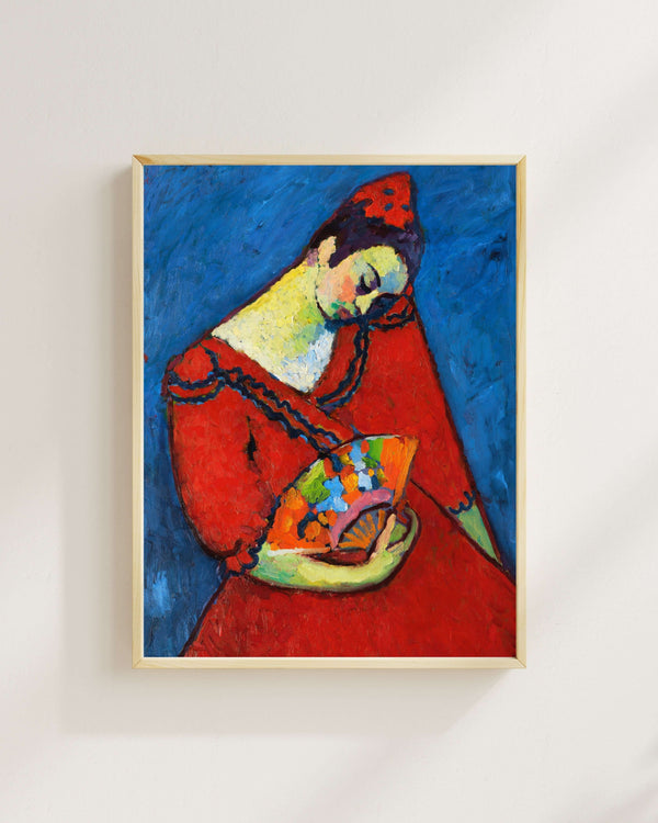 Alexej von Jawlensky - İspanyol Dansçı Fine Art Baskı