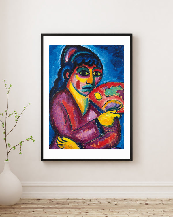 Alexej von Jawlensky - Yelpazeli Kadın