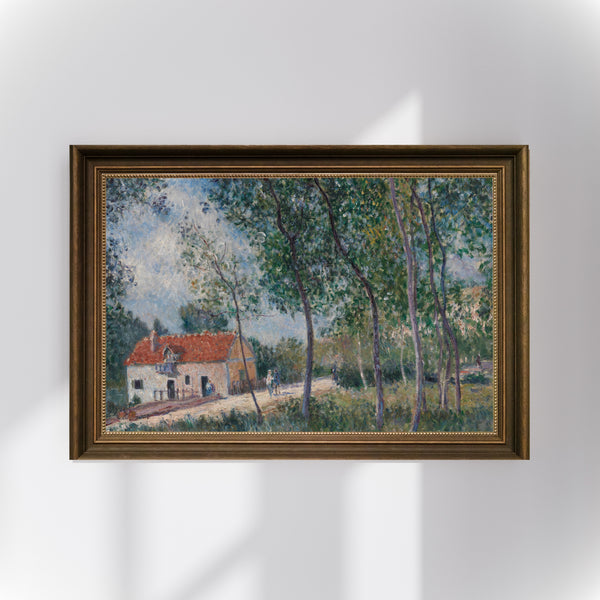 Claude Monet - A Path in Monet's Garden at Giverny