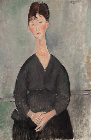 Amedeo Modigliani - Kafe Şarkıcısı Tablo