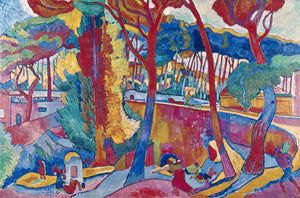 André Derain - L’Estaque tablo