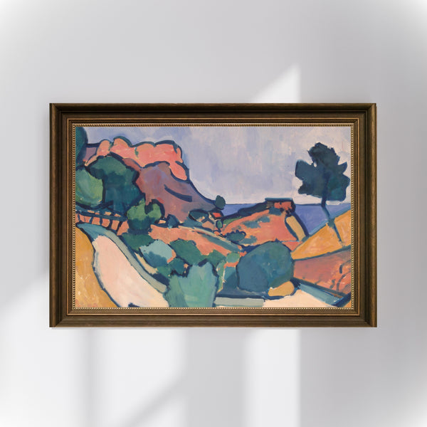 André Derain - Dağlarda Yol fine art baskı