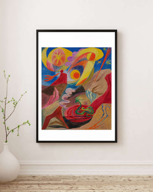André Masson - Harikalar Manzarası çerçeve