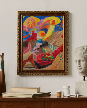 André Masson - Harikalar Manzarası fine art baskı
