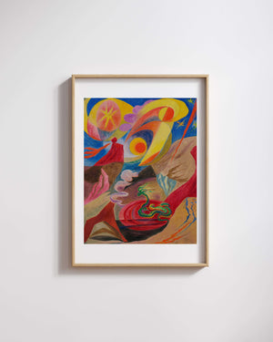 André Masson - Harikalar Manzarası fine art baskı