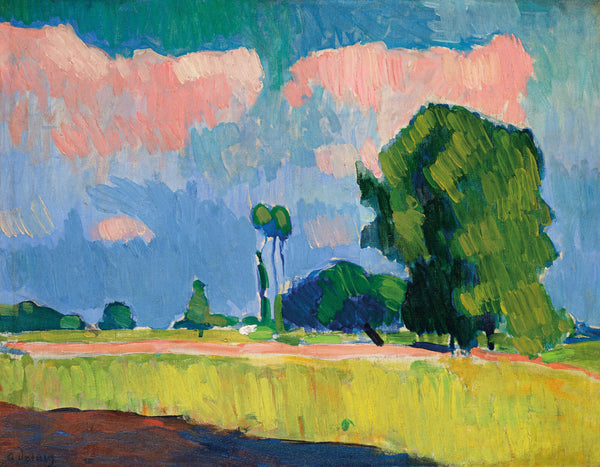 André Derain - Chatou Çevresinde Manzara