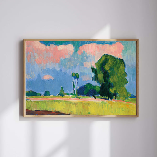 André Derain - Chatou Çevresinde Manzara